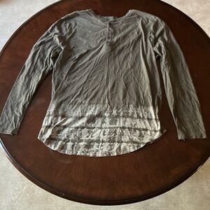 Carbon Long Sleeve Gray Women's Tee